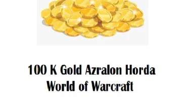 100k Gold Azralon Horda
