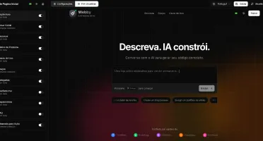 Webby v1.0.4 – Plataforma SaaS para criação de sites