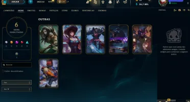 Conta Ferro De 2013 - 6 Skins - 61 Campeões