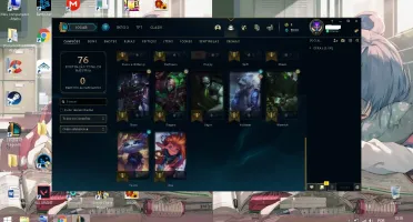 CONTA DIAMANTE 4 27 CHAMPS 2 SKINS MMR BOM