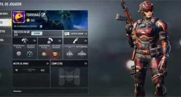 Conta Cod Mobile Rara