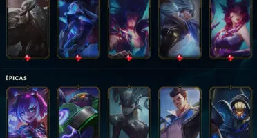 Conta LOL Elo prata com 34 skins