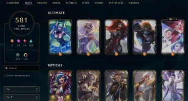 Conta LOL Para Sair Ja