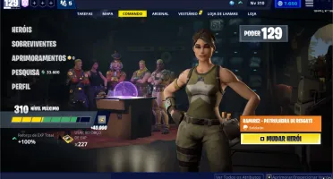 Conta Fornite 300+ skins, Vbucks infinito, salve o mundo!