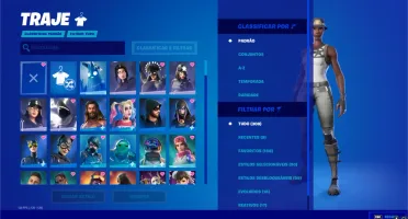 Conta Fornite 300+ skins, Vbucks infinito, salve o mundo!
