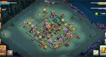 Conta clash of clans CV12 recente barato