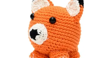 Raposa Bola Amigurumi Artesanal para Bebê