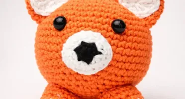 Raposa Bola Amigurumi Artesanal para Bebê
