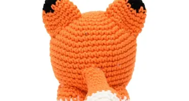 Raposa Bola Amigurumi Artesanal para Bebê