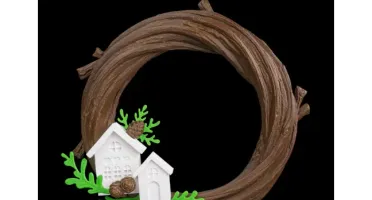 Guirlanda de Natal em Impressão 3D