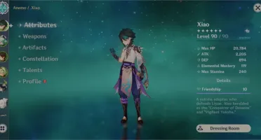 Genshin Impact acc AR56 7x 5* chars + 4x5* armas +14 resins