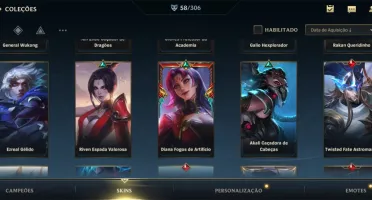 Venda de conta wild Rift ex CHALLENGER