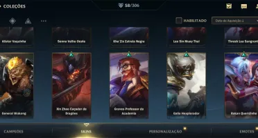 Venda de conta wild Rift ex CHALLENGER