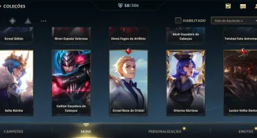 Venda de conta wild Rift ex CHALLENGER