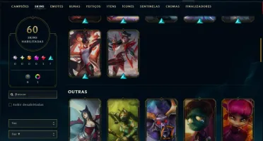 Prata 4 com 120 Champs e 60 Skins ( Mais de 150 Jogos )