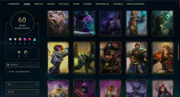 Prata 4 com 120 Champs e 60 Skins ( Mais de 150 Jogos )