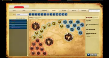Conta Platina S5 13P/de runa - 146 heróis - 110 skins