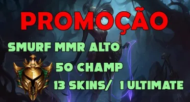 CONTA LOL SMURF | GOLD 4 | 50 CHAMP | 13 SKINS