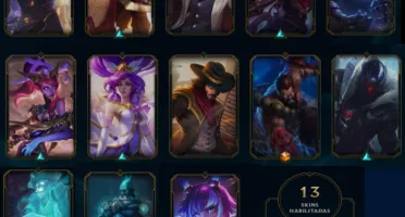 CONTA LOL SMURF | GOLD 4 | 50 CHAMP | 13 SKINS