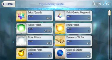 Conta FGO - Conta com 7 SSR e vários SR