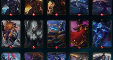 conta lol com 637 skins