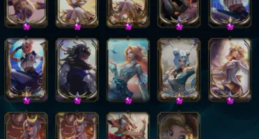 conta lol com 637 skins