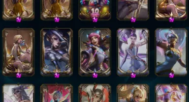 conta lol com 637 skins