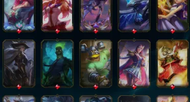conta lol com 637 skins