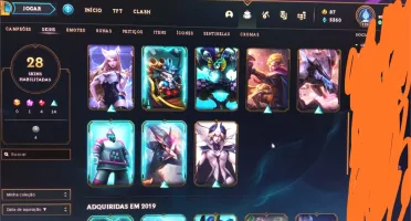 Conta valorant e league of legends
