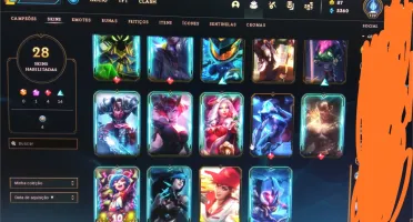 Conta valorant e league of legends
