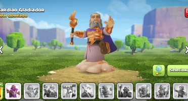 Clash of Clans CV 15 com mais de 21500 gemas