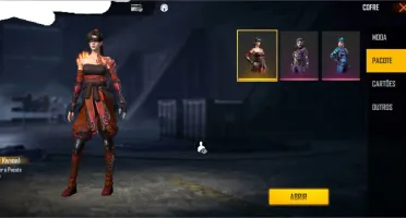 CONTA FREE FIRE 2 PASSE DE ELITE