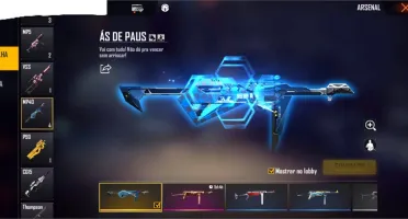 CONTA FREE FIRE 2 PASSE DE ELITE
