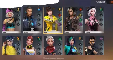 CONTA FREE FIRE 2 PASSE DE ELITE