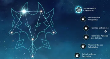 conta genshin AR 58 muitos personagens e armas 5*