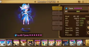 Conta Summoners War !! Lv 50 > Nat5