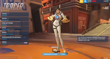Conta Battle Net OVERWATCH Skins épicas e lendárias