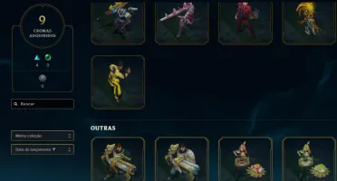 Conta no Diamante do Lol