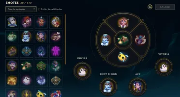 Conta no Diamante do Lol