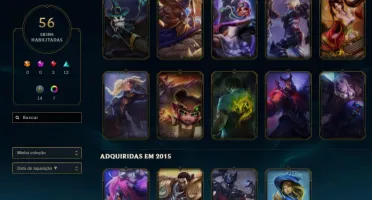 Conta no Diamante do Lol