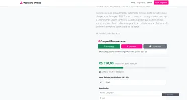 Script Vaquinha Online PHP + Pix + Mercado Pago