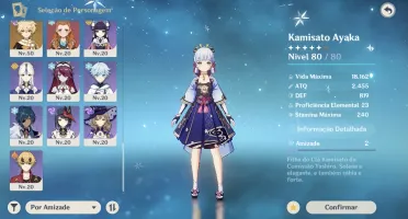 AR - 58 NA - Ayaka, Ganyu, Raiden, Yoimiya, Yae Miko e mais