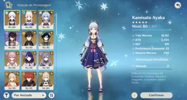 AR - 58 NA - Ayaka, Ganyu, Raiden, Yoimiya, Yae Miko e mais