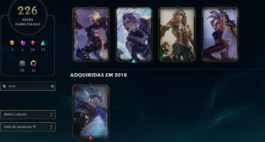 Conta de lol