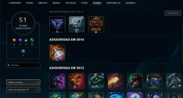 CONTA UNRANKED - LVL 30