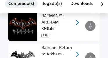 Conta ps4 mídia digital