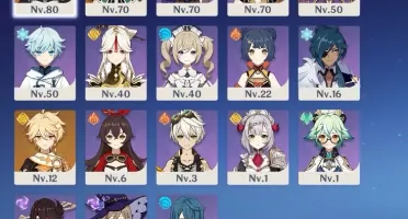 [NA/PC] Genshin AR40 com 2x Jean + Venti + Mona + 2x arma 5*