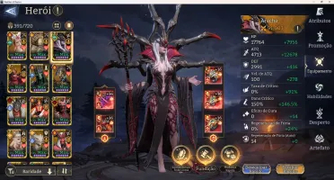 Conta Watcher of Realms ULTRA – 103 Lendários |Ingrid D5