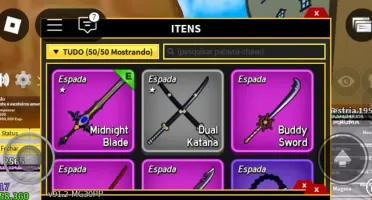 Vendo conta de Roblox no Blox fruit rara