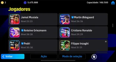 Conta Efootball Mobile Ultra!!!